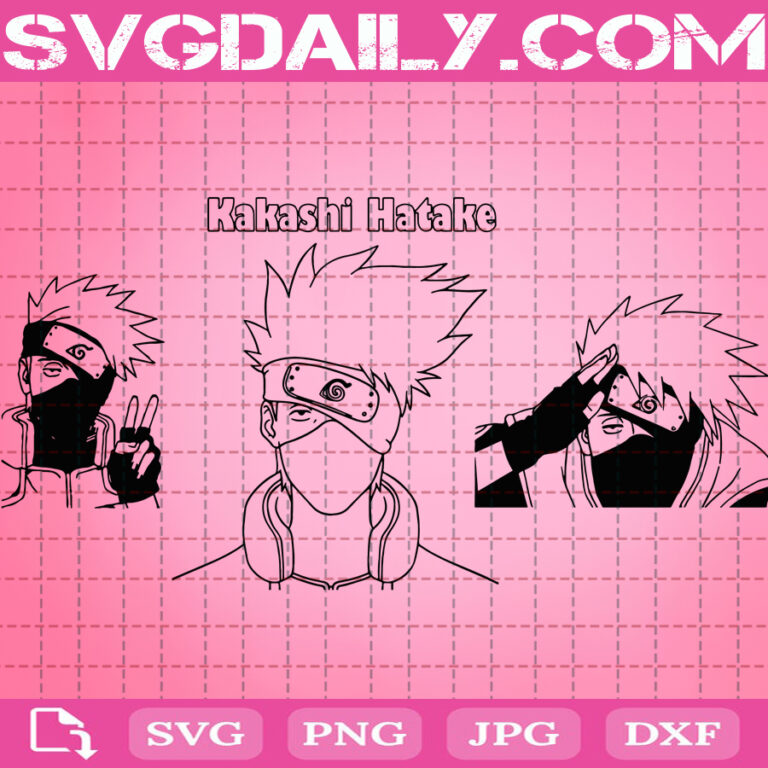 Hatake Kakashi Svg Anime Svg Love Anime Svg Japanese Svg Anime Svg