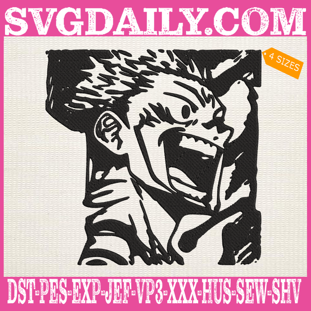 Jujutsu Kaisen Embroidery Design Jujutsu Kaisen Character Embroidery Design Anime Manga Embroidery Design Love Anime Embroidery Design