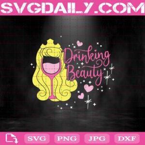 Aurura Drinking Glass Svg, Drinking Beauty Svg, Aurura Drink Svg, Disney Wine Svg, Disney Svg