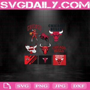 Chicago Bulls Svg, Chicago Bulls Logo NBA Svg, Chicago Bulls Logo Svg, NBA Sports Svg, Logo Basketball Svg