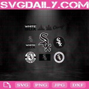 Chicago White Sox Svg, Chicago White Sox Logo MLB Svg, White Sox Svg, MLB Logo Svg, Sport Svg