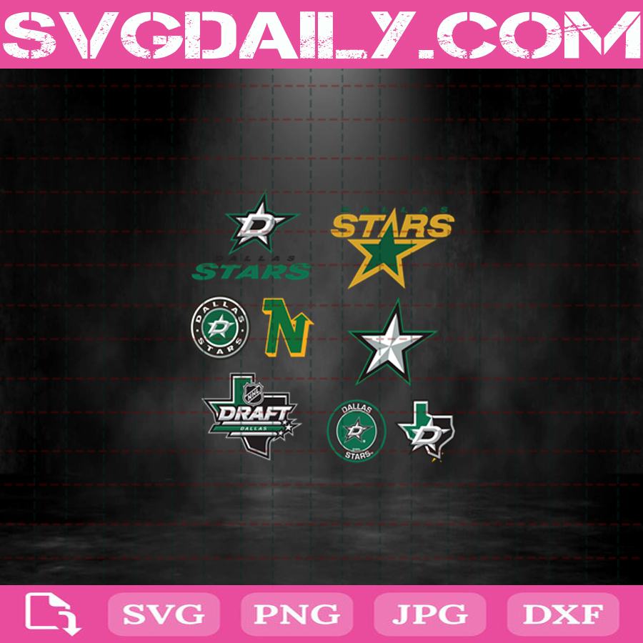 Dallas Stars Svg Dallas Stars Logo NHL Svg Stars Svg Hockey Svg NHL Svg NHL Sport Svg