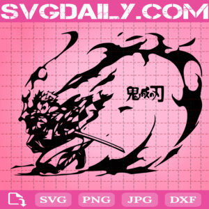 Demon Slayer Kimetsu No Yaiba Svg, Anime Svg, Japanese Svg, Anime Cartoon Svg, Love Anime Svg, Anime Manga Svg, Anime Gift Svg, Anime Cut Files