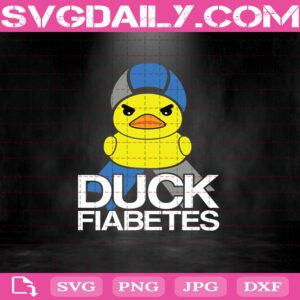 Diabetes Cute Duck Fiabetes Svg, Diabetes Svg, Duck Fiabetes Svg, Duck Svg Png Dxf Eps