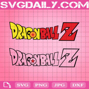 Dragon Ball Z Svg, Dragon Ball Svg, Japanese Anime Svg, Manga Svg, Cartoon Svg, Anime Cut File Instant Download