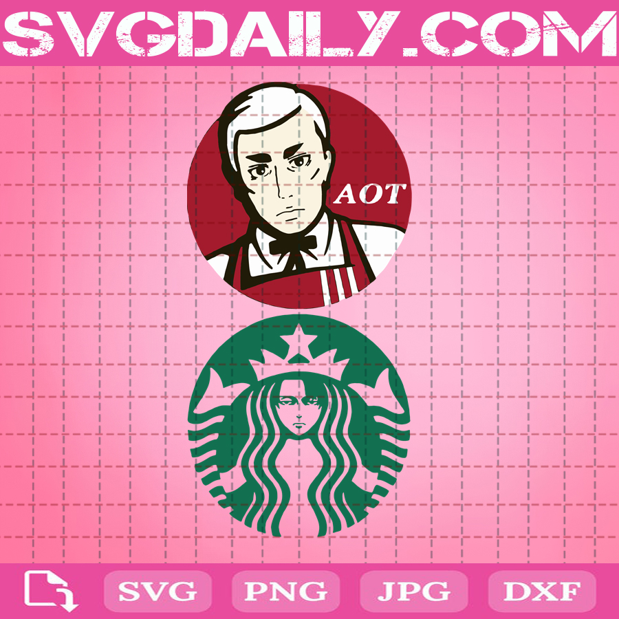 Erwin Smith AOT Svg Starbucks Svg Anime Svg Anime Gift Svg Love Anime Svg Anime Manga Svg Anime Svg Png Dxf Eps Vinyl Cut File