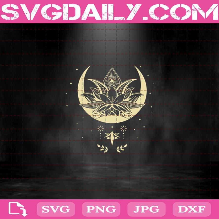 Galaxy Lotus Svg Lotus Svg Yoga Svg Namasta Svg Png Dxf Eps Cut File Instant Download