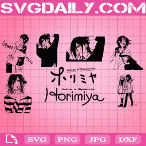 Horimiya Svg,  Anime Svg, Love Anime Svg, Japanese Svg, Anime Svg Png Dxf Eps Cut File Instant Download