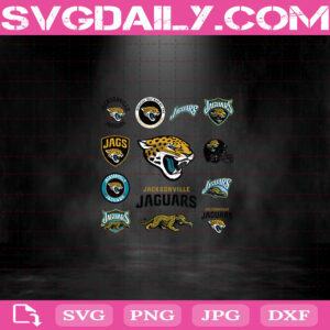 Jacksonville Jaguars Svg, Jacksonville Jaguars Logo NFL Svg, Jaguars Svg, NFL Svg, NFL Sport Svg