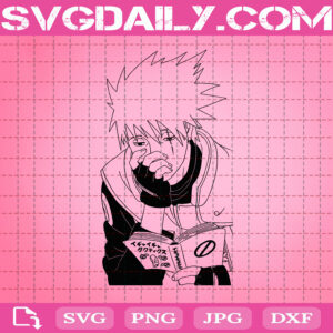 Kakashi Hatake Svg, Anime Svg, Love Anime Svg, Anime Manga Svg, Manga Svg, Cartoon Svg, Anime Manga Digital Files Svg Png Eps Dxf