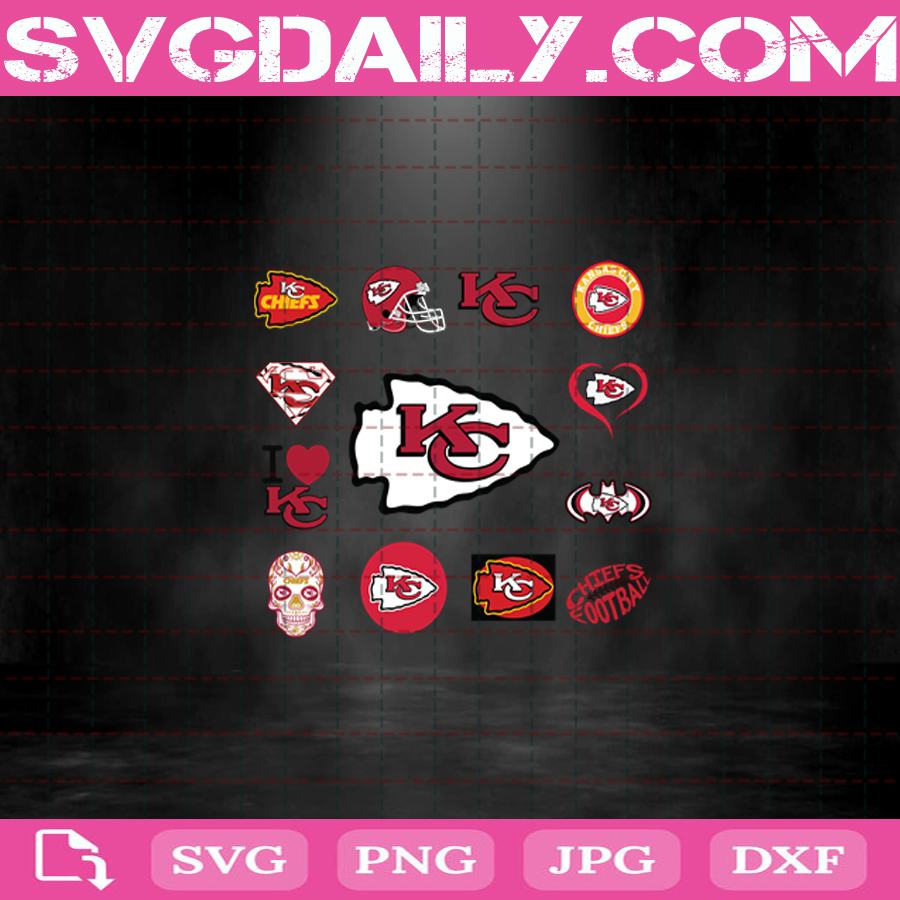 Kansas City Chiefs Svg Kansas City Chiefs Logo NFL Svg Chiefs Svg NFL Svg NFL Sport Svg