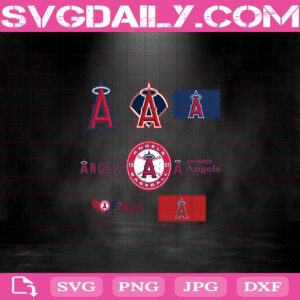 Los Angeles Angels Svg, Los Angeles Angels Logo MLB Svg, Angels Svg, Angels Baseball Svg, MLB Logo Svg, Sport Svg
