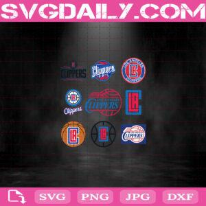 Los Angeles Clippers Svg, Los Angeles Clippers Logo NBA Svg, Clippers Svg, NBA Clippers Svg