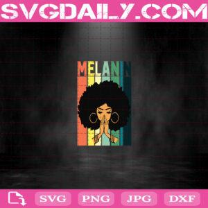 Melanin Svg, Black Queen Svg, Black Girl Svg, Melanin Poppin Svg, African Women Svg