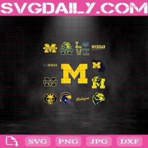 Michigan Wolverines Svg, Michigan Wolverines Logo NCAA Svg, Wolverines Svg, NCAA Svg, NCAA Football Svg