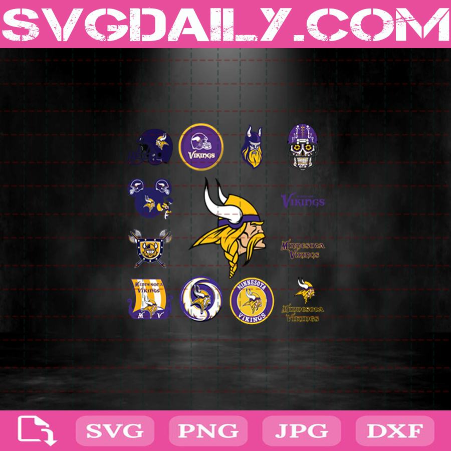 Minnesota Vikings Svg Minnesota Vikings Logo NFL Svg Vikings Svg NFL Svg NFL Sport Svg