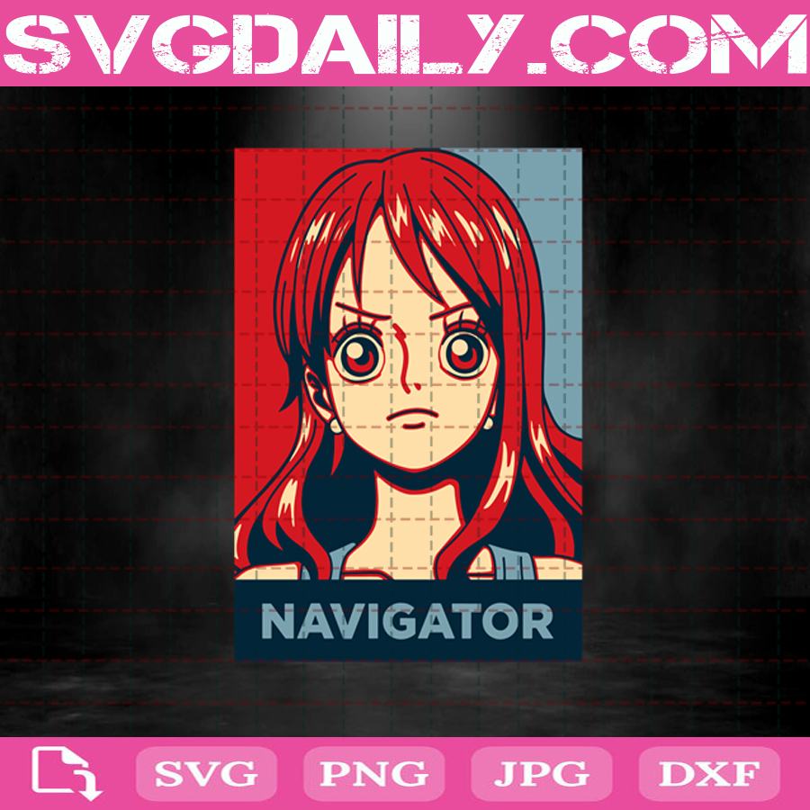 Nami Navigator Svg One Piece Svg Luffy One Piece Svg Luffy Svg One Piece Anime Svg Anime Svg Svg Png Dxf Eps