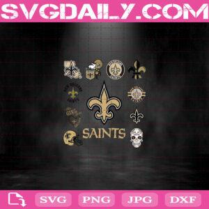 New Orleans Saints Svg, New Orleans Saints Logo NFL Svg, Saints Svg, NFL Svg, NFL Sport Svg
