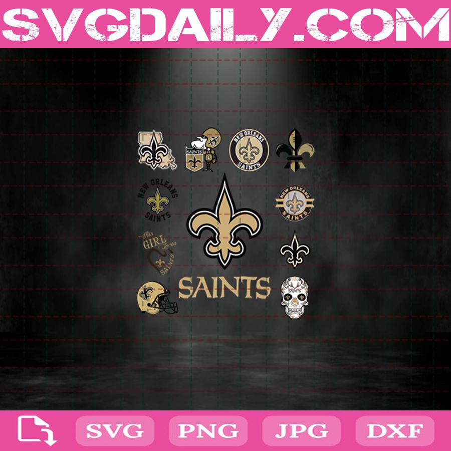 New Orleans Saints Svg New Orleans Saints Logo NFL Svg Saints Svg NFL Svg NFL Sport Svg