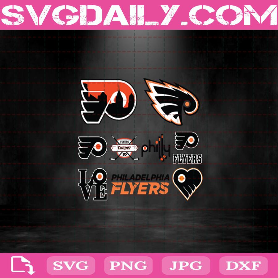 Philadelphia Flyers Svg Philadelphia Flyers Logo NHL Svg Flyers Svg NHL Svg NHL Sport Svg
