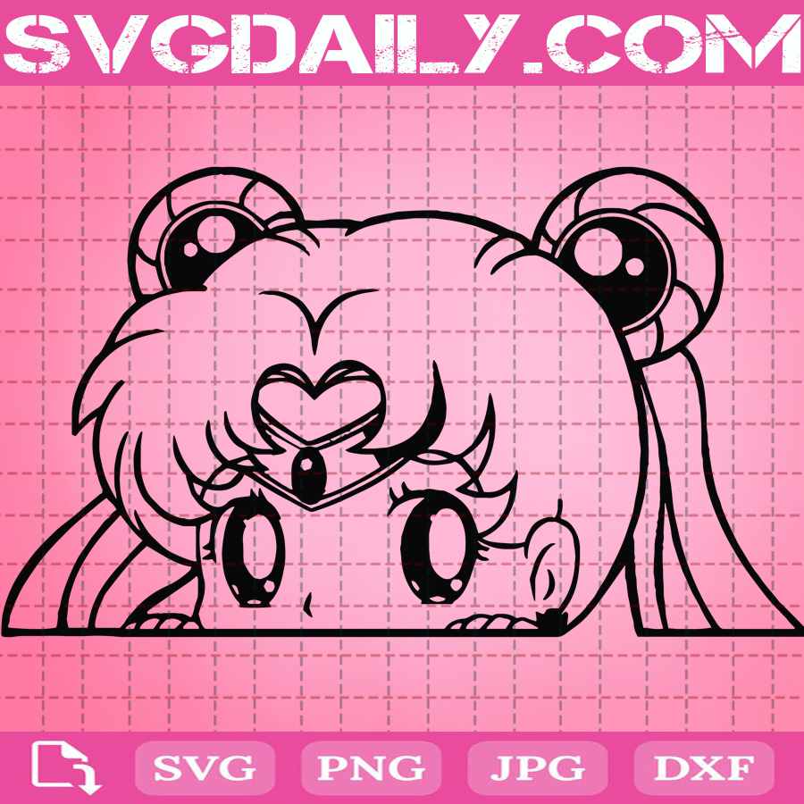 Sailor Moon Svg Anime Svg Digital Download Manga Instant Download Japanese Svg Cartoon Svg Anime Clipart Svg Png Dxf Eps