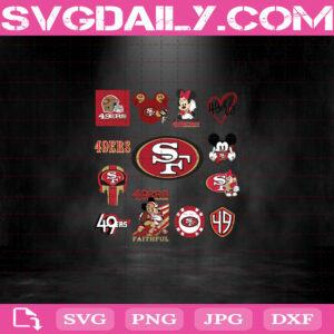 San Francisco 49ers Svg, San Francisco 49ers Logo NFL Svg, 49ers Svg, NFL Svg, NFL Sport Svg