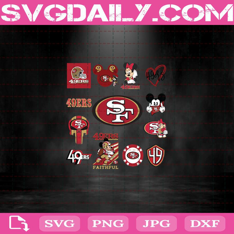 San Francisco 49ers Svg San Francisco 49ers Logo NFL Svg 49ers Svg NFL Svg NFL Sport Svg