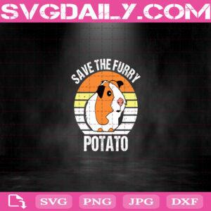 Save The Furry Potato Svg, Furry Potato Svg, Potato Svg, Rat Files For Silhouette Files For Cricut Svg Dxf Eps Png Instant Download