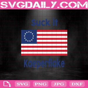 Suck It Kaeperflake Betsy Ross Flag Svg Dxf Png Eps Cutting Cut File Silhouette Cricut