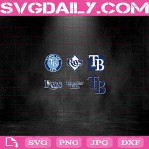 Tampa Bay Rays Svg, Tampa Bay Rays Logo MLB Svg, Rays Svg, MLB Logo Svg, Sport Svg, Tampa Bay Rays Baseball Svg