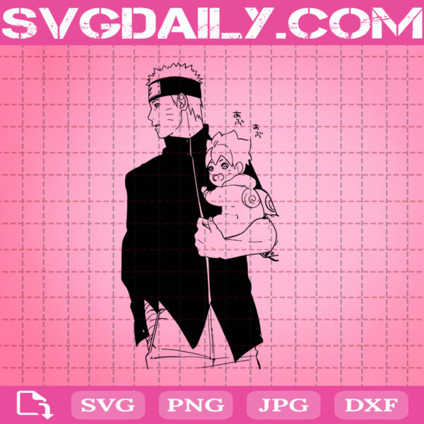 Uzumaki Boruto Baby Svg, Anime Svg File Download, Manga Svg, Japanese Svg, Anime Svg Cutting Cut File Silhouette Cricut