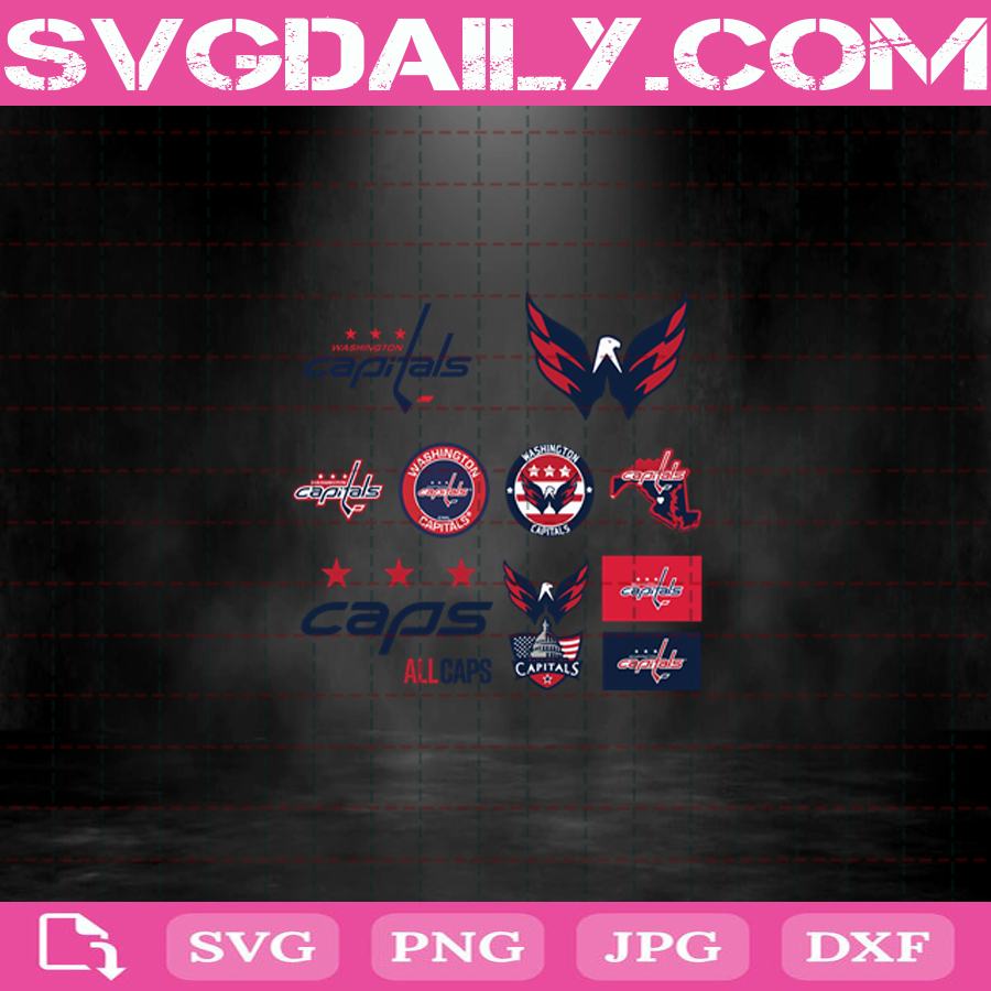 Washington Capitals Svg Washington Capitals Logo NHL Svg Capitals Svg NHL Svg NHL Sport Svg