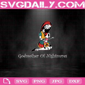 Download Godmother Of Nightmares Svg, Mother Of Nightmare Svg, The Nightmare Family Svg, Mom Halloween ...