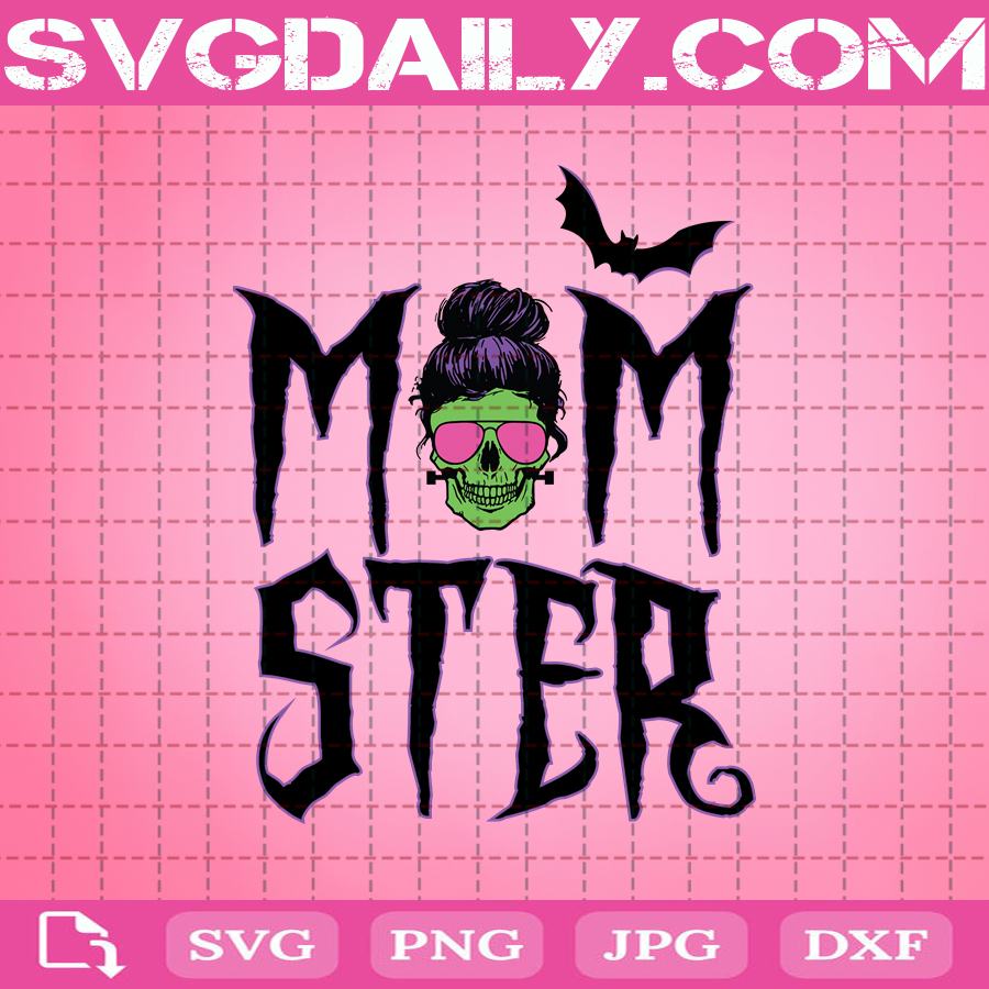 Download Halloween Momster Svg, Skull Mom Svg, Halloween Svg, Momster Svg, Skull Halloween Svg, Svg Png ...