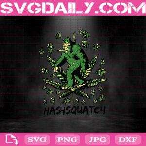 Hashsquatch Svg, Smoke Svg, Cannabis Svg, Weed Svg, Svg Png Dxf Eps Cut File Instant Download