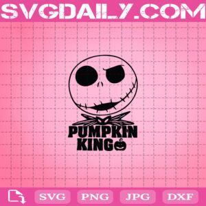 Jack Skellington Pumpkin King Svg, Pumpkin King Svg, Jack Skellington Svg, Nightmare Before Christmas Svg