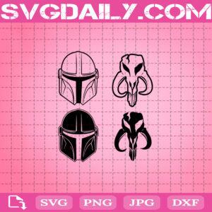 Star Wars Mandalorian Svg Bundle, The Mandalorian Svg, Star Wars Svg, Baby Yoda Svg, Mandalorian Svg, Digital Cut File