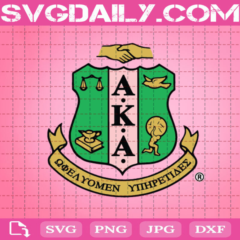 Aka Alpha Kappa Alpha Svg, Alpha Kappa Alpha Svg, Greek Split Word Svg ...