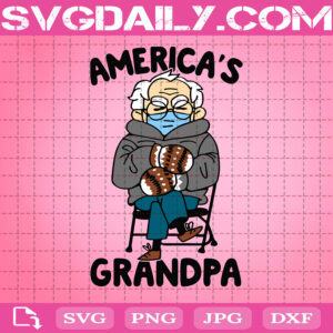 America's Grandpa Svg, Face Mask Svg, Bernie Sanders Sitting With Mask Svg, Bernie Sanders Svg, American Politician Svg