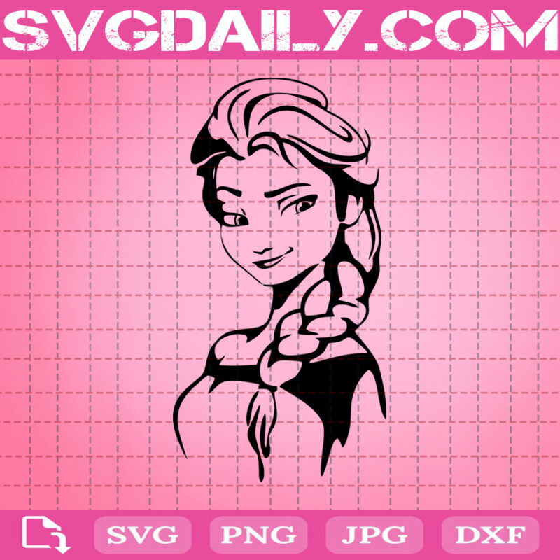 Anna Disney Princess Svg, The Frozen Svg, Anna Princess Svg, Anna Svg ...