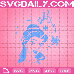 Belle Disney Princess Svg, Belle Beauty And The Beast Svg, Belle Princess Svg, Disney Princess Svg, Disney Svg