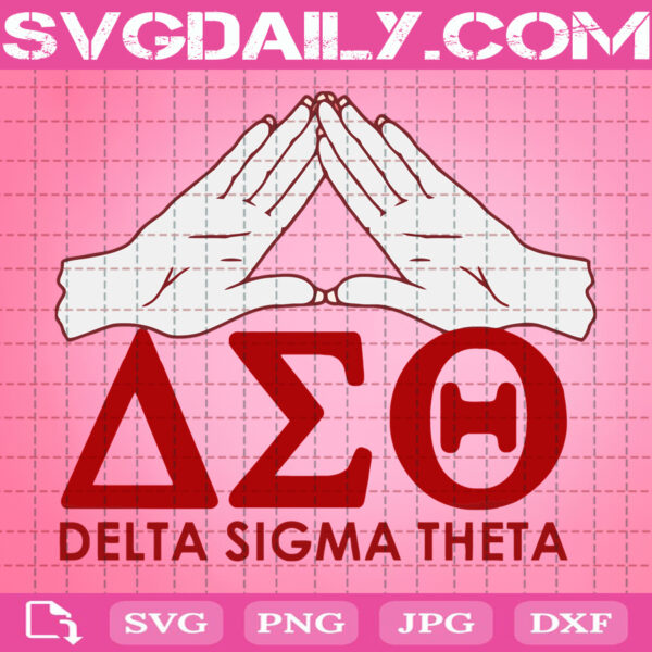 Delta Sigma Theta Svg, Delta 1913 Svg, Sigma Theta Svg, 1913 Svg, Sigma ...