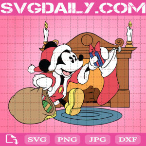 Disney Mickey Santa Claus Christmas Svg, Socks Svg, Disney Mickey Svg, Mickey Christmas Svg, Christmas Holiday Svg