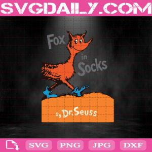 Dr. Seuss Fox In Socks Book Cover Svg, Fox In Socks Svg, Dr Seuss Svg, Cat In The Hat Svg, Dr Seuss Fox Svg, Funny Dr Seuss Svg