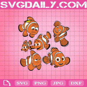 Finding Nemo Disney Svg Bundle, Finding Nemo Svg, Nemo Svg, Finding Nemo Disney Svg, Disney Svg, Svg Png Dxf Eps AI Instant Download