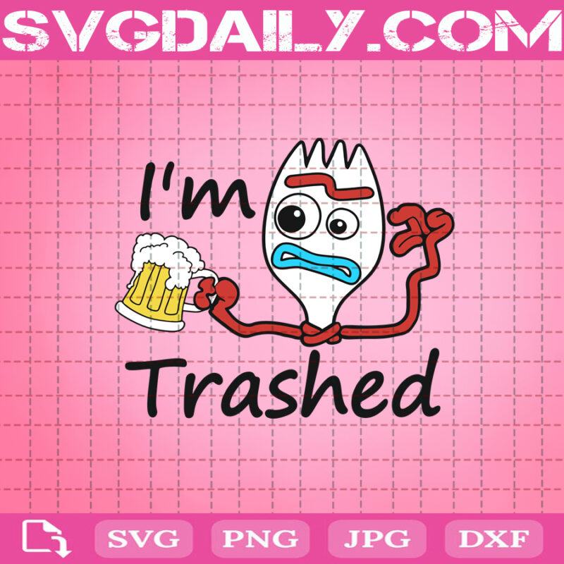 im trashed forky