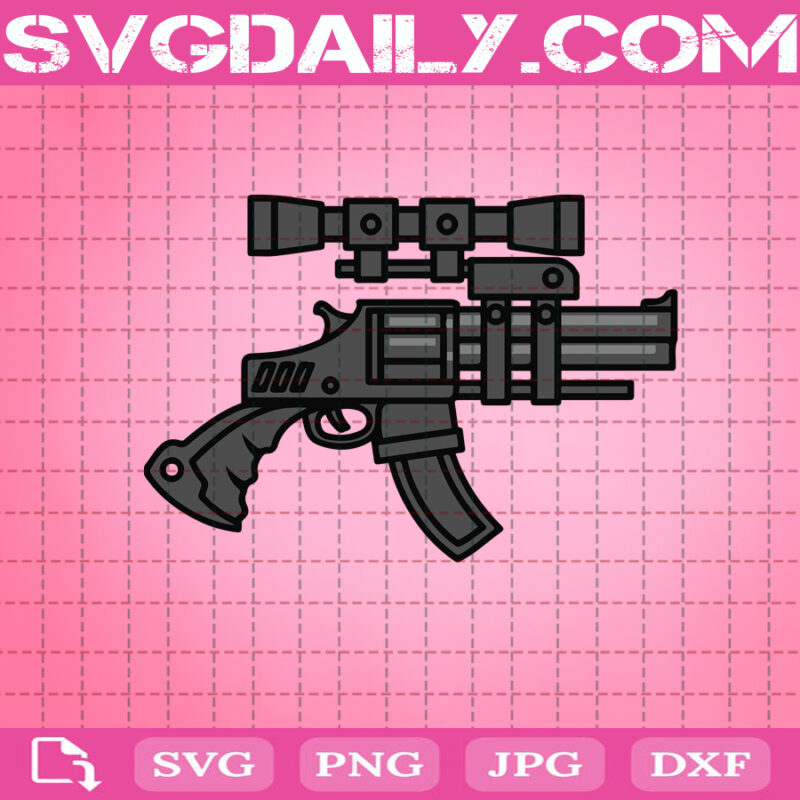 Fortnite Gun Svg, Fortnite Svg, Gun Svg, Online Game Svg, Svg Png Dxf ...