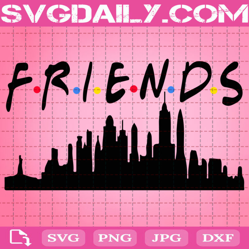 Free Free 140 Friends Letters Svg SVG PNG EPS DXF File