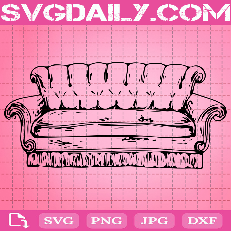 Free 196 Friends Svg Couch SVG PNG EPS DXF File