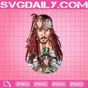 Jack Sparrow Png, Johnny Depp Png, Pirates Of The Caribbean Png, Captain Jack Sparrow Png, Instant Download